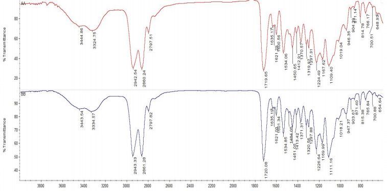 FTIR圖譜一致性分析
